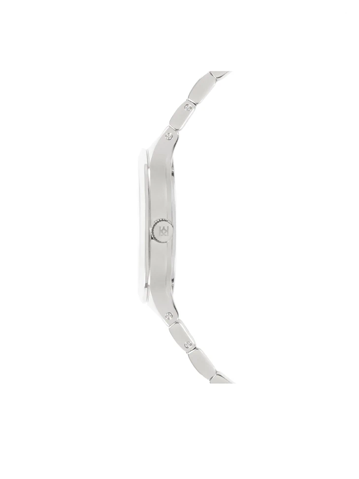 Kazar Silver Women's Watch With Navy Blue Dial
