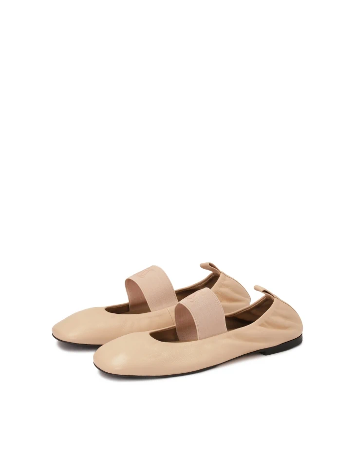 Kazar Slip-on Ballerinas With Wide Strap