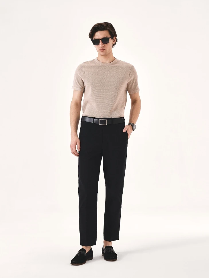 Kazar Slip-on Black Loafers With A Clutch