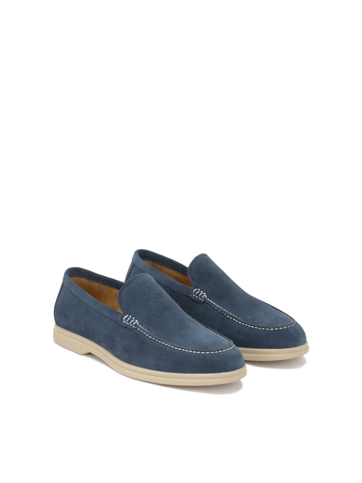 Kazar Slip-on Blue Men's Shoes
