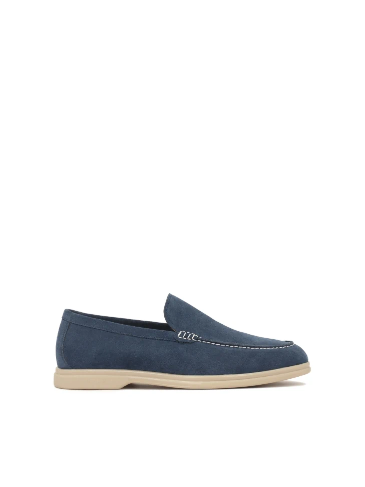 kazar Slip-on blue men's shoes