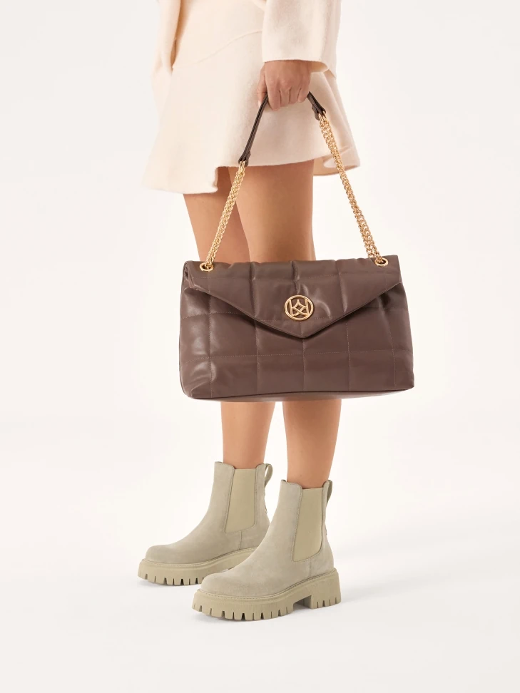 Kazar Slip-on Boots On A Trefoil Sole