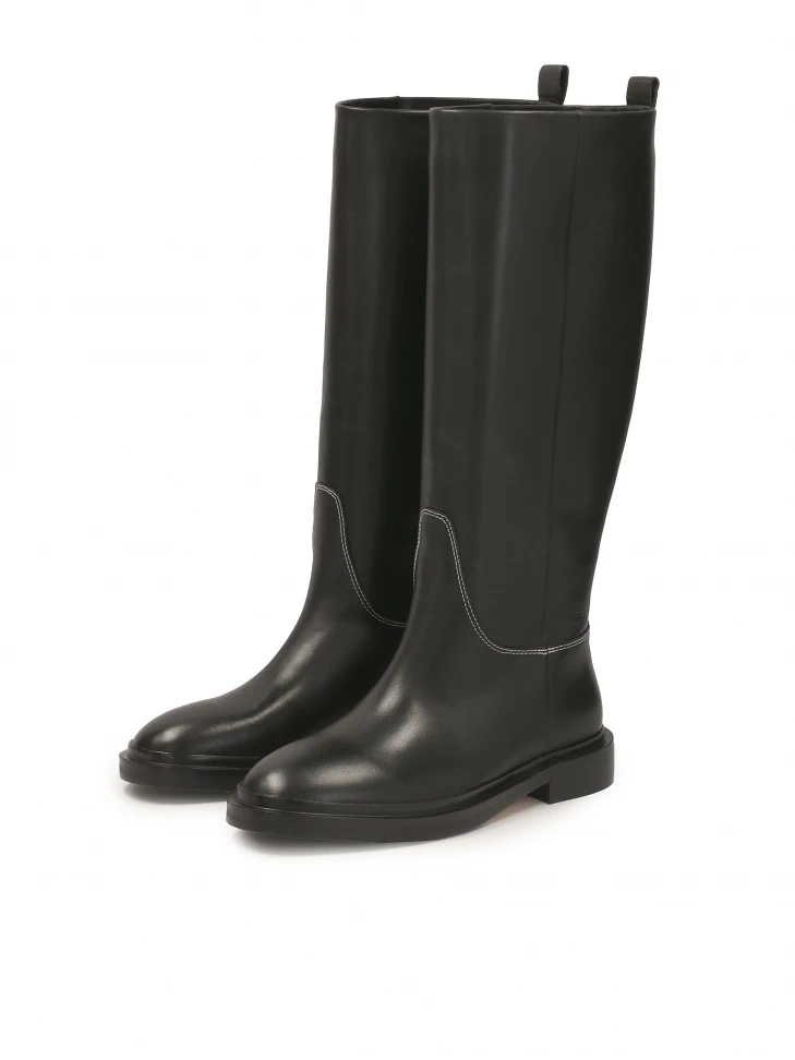 Kazar Slip-on Boots On Flat Sole