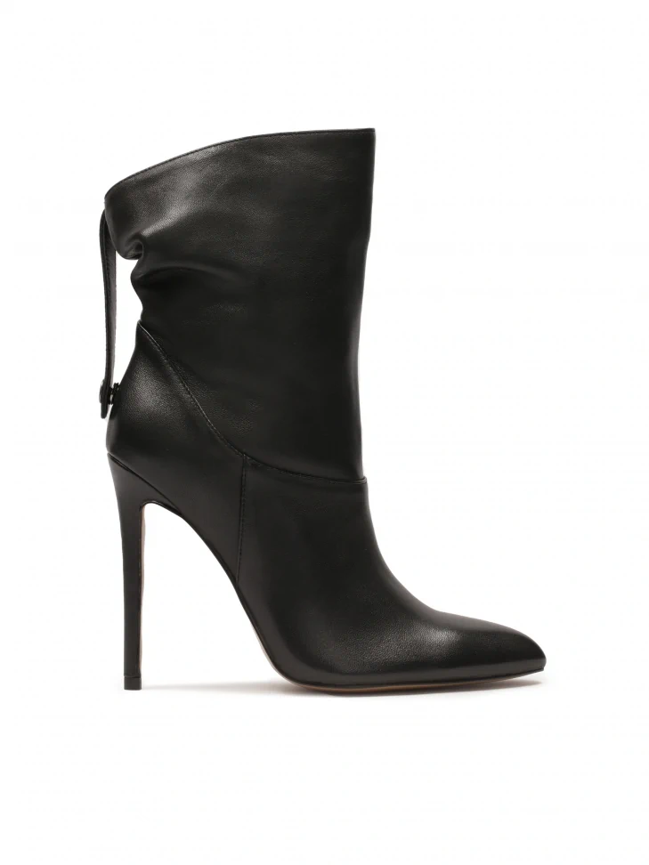 kazar Slip-on boots with crinkle upper