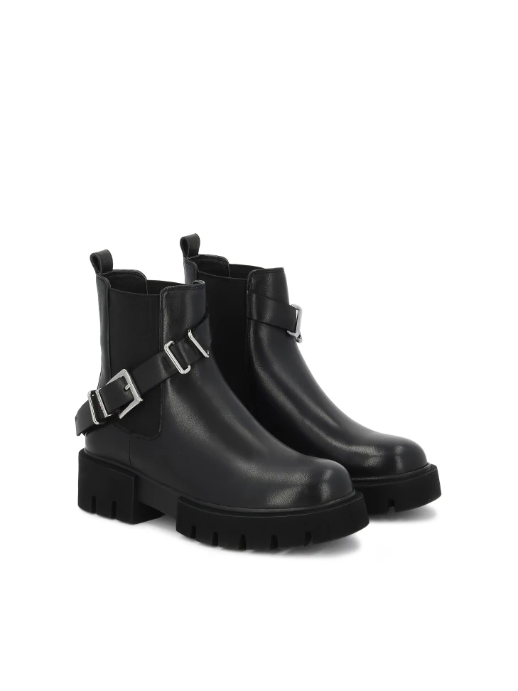 Kazar Slip-on Boots With Elastic Inserts