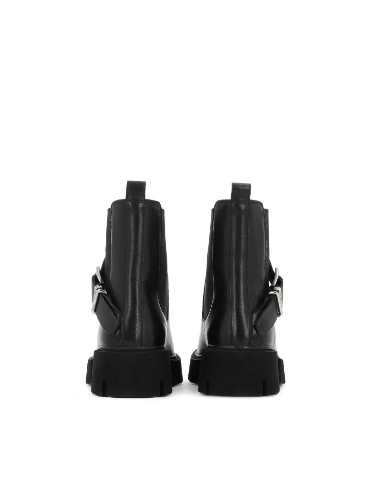 Kazar Slip-on Boots With Elastic Inserts