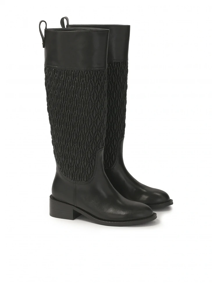 Kazar Slip-on Boots With Original Crinkled Upper