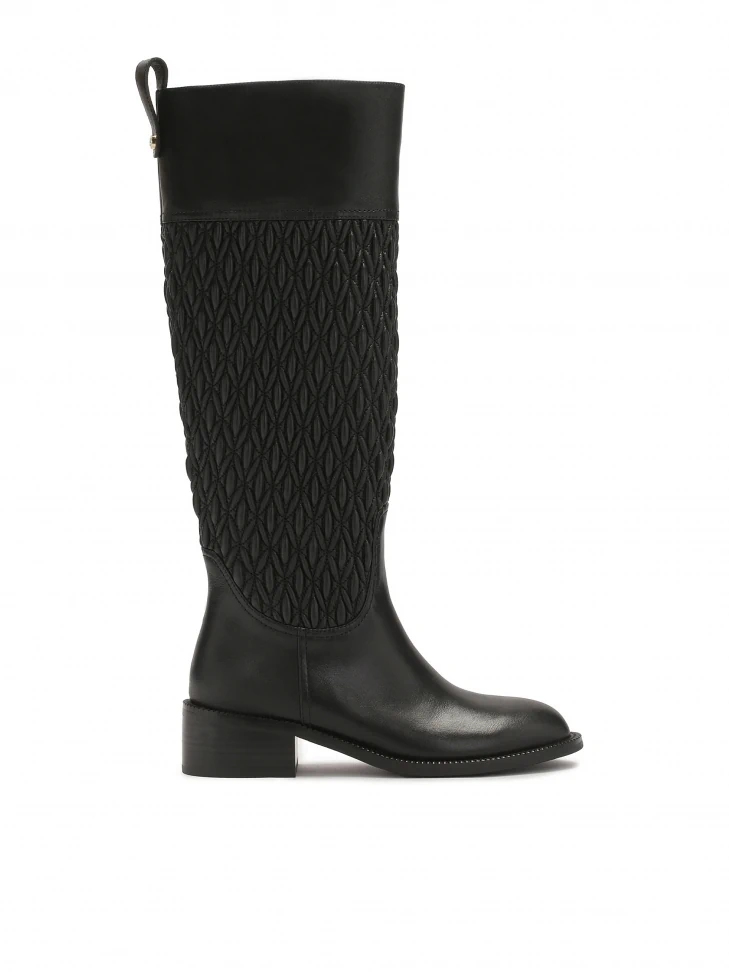 kazar Slip-on boots with original crinkled upper
