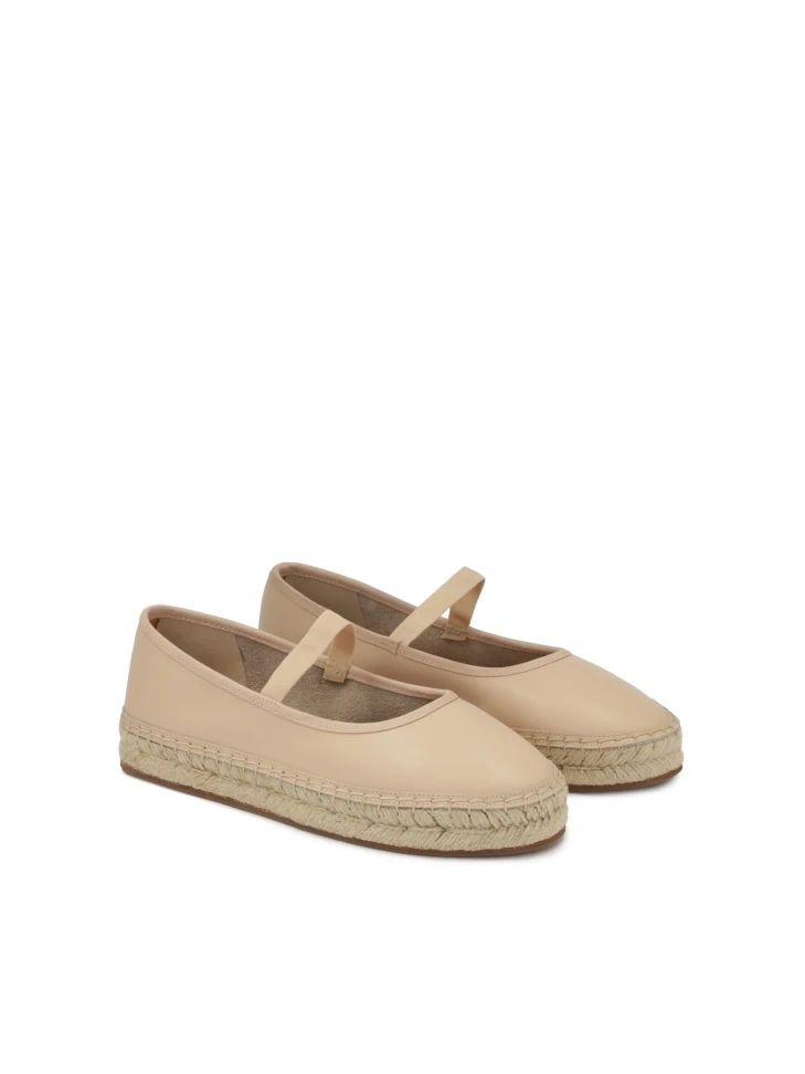 Kazar Slip-on Espadrilles In Powder Color