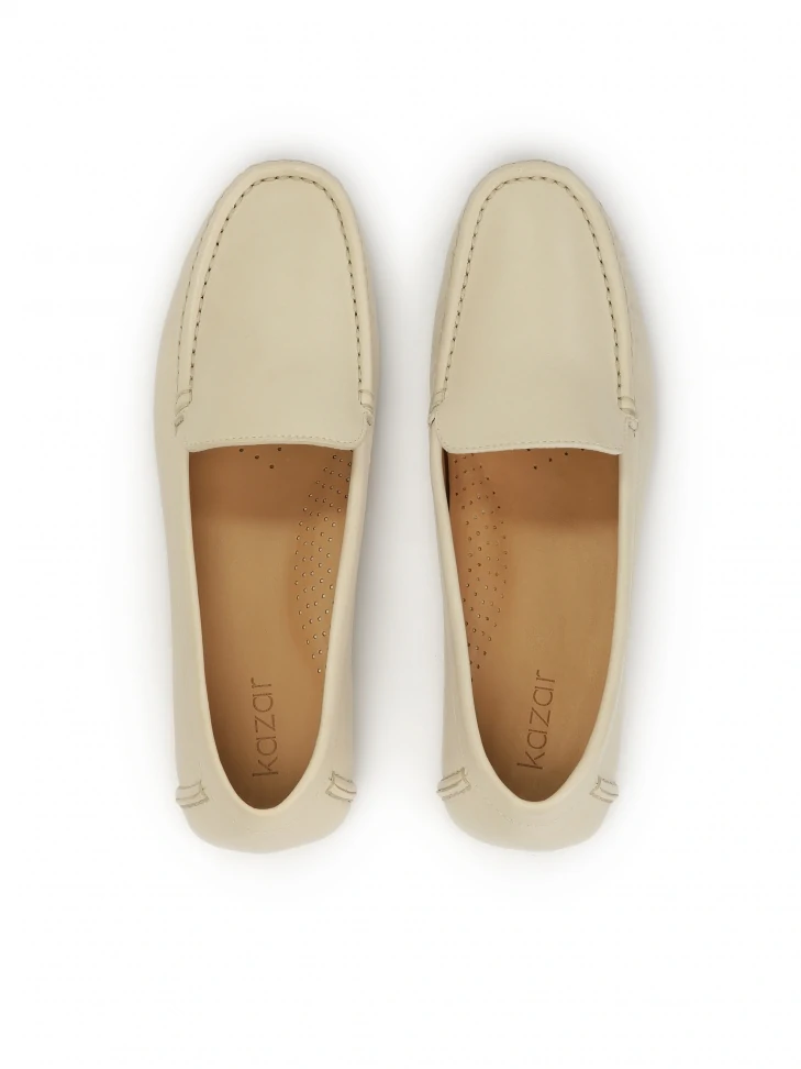 Kazar Slip-on Moccasins With Traditional Stitching