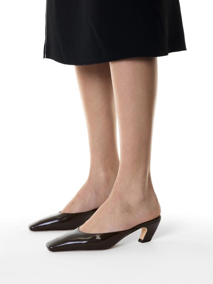 Kazar Slip-on Mules With Full Front
