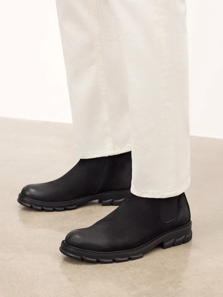 Kazar Slip-on Nubuck Boots
