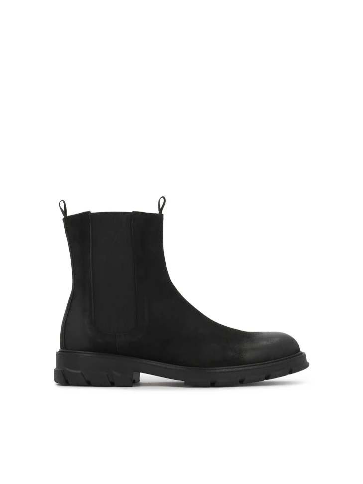 kazar Slip-on nubuck boots
