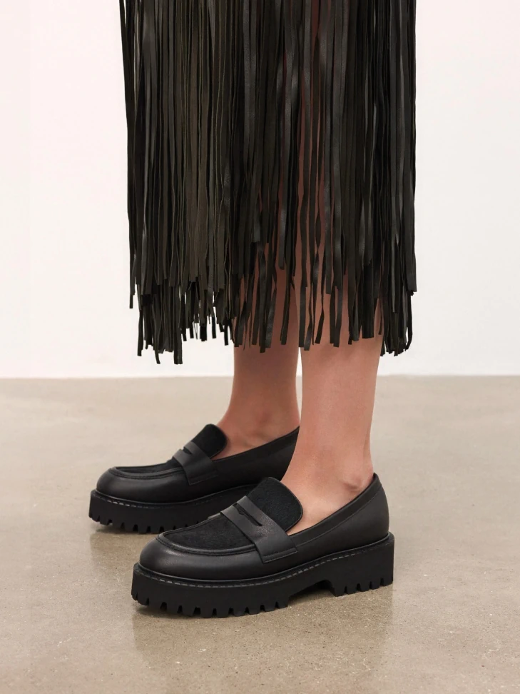 Kazar Slip-on Shoes With Natural Bristles