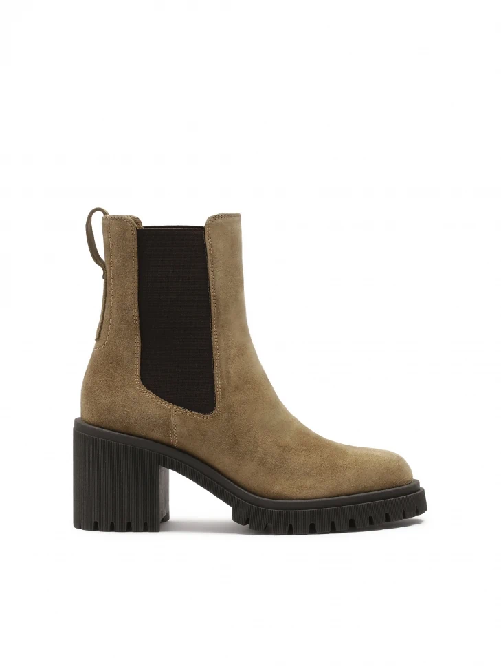 kazar Slip-on suede casual style boots