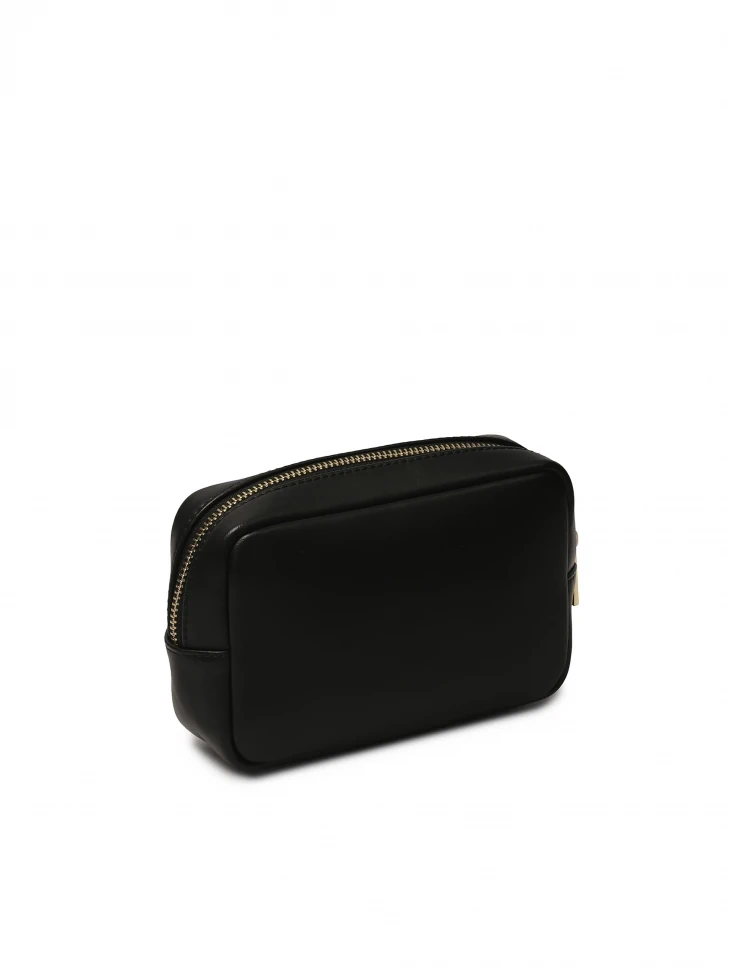 Kazar Small Black Travel Makeup Bag