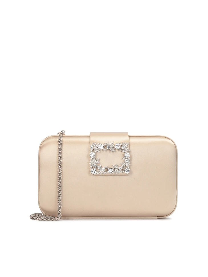 kazar Small evening bag with a decorated fastening