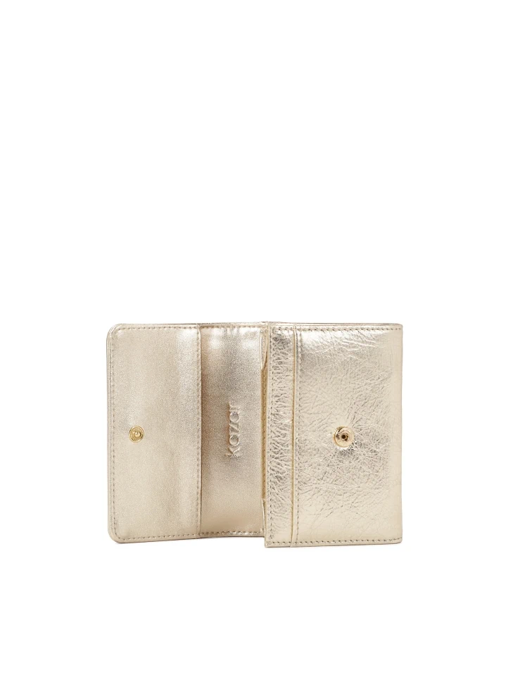 Kazar Small Gold Wallet