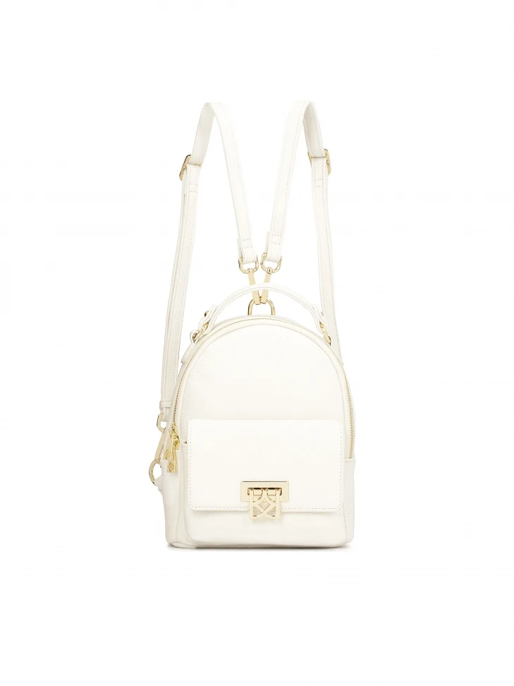 kazar Small leather backpack in urban style