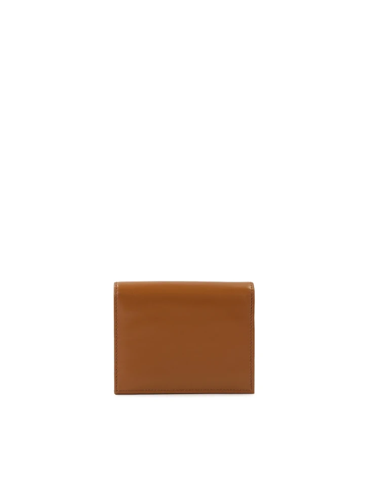Kazar Small Light Brown Leather Wallet