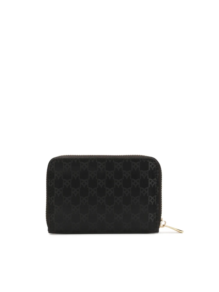 Kazar Small Monogrammed Fabric Wallet From KAZAR