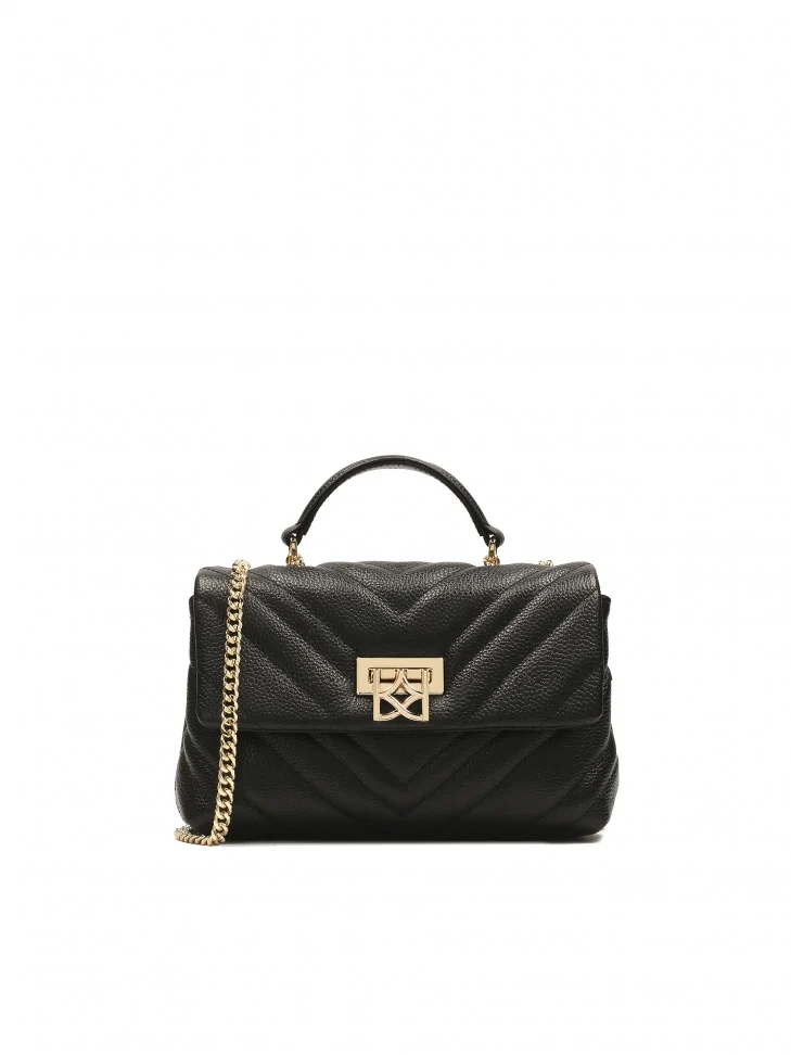 kazar Small quilted handbag with decorative clasp