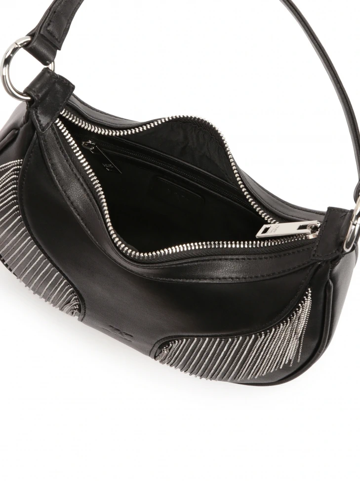 Kazar Small Shoulder Bag With Metal Tassels