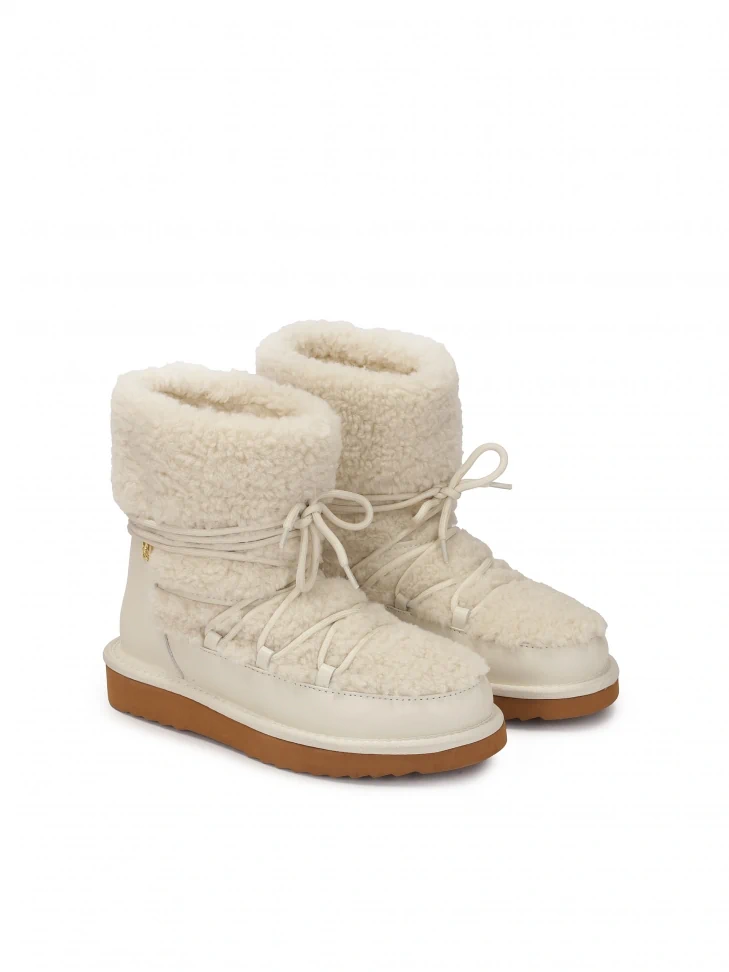 Kazar Snow Boots Insulated With Sheep's Wool