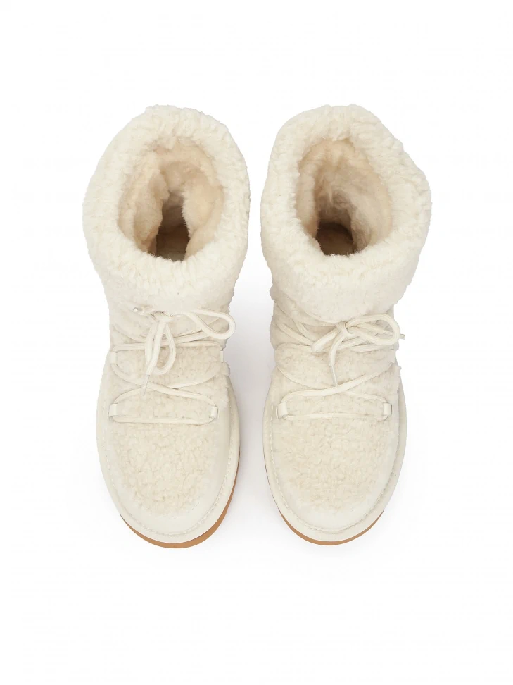 Kazar Snow Boots Insulated With Sheep's Wool