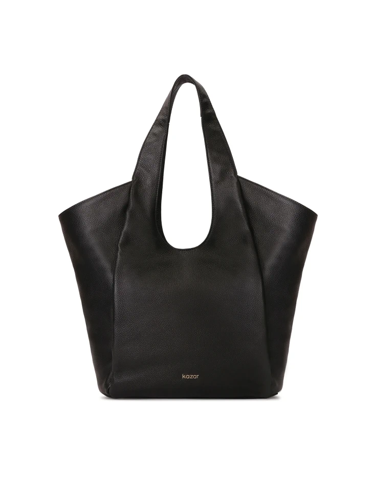 kazar Soft black leather handbag