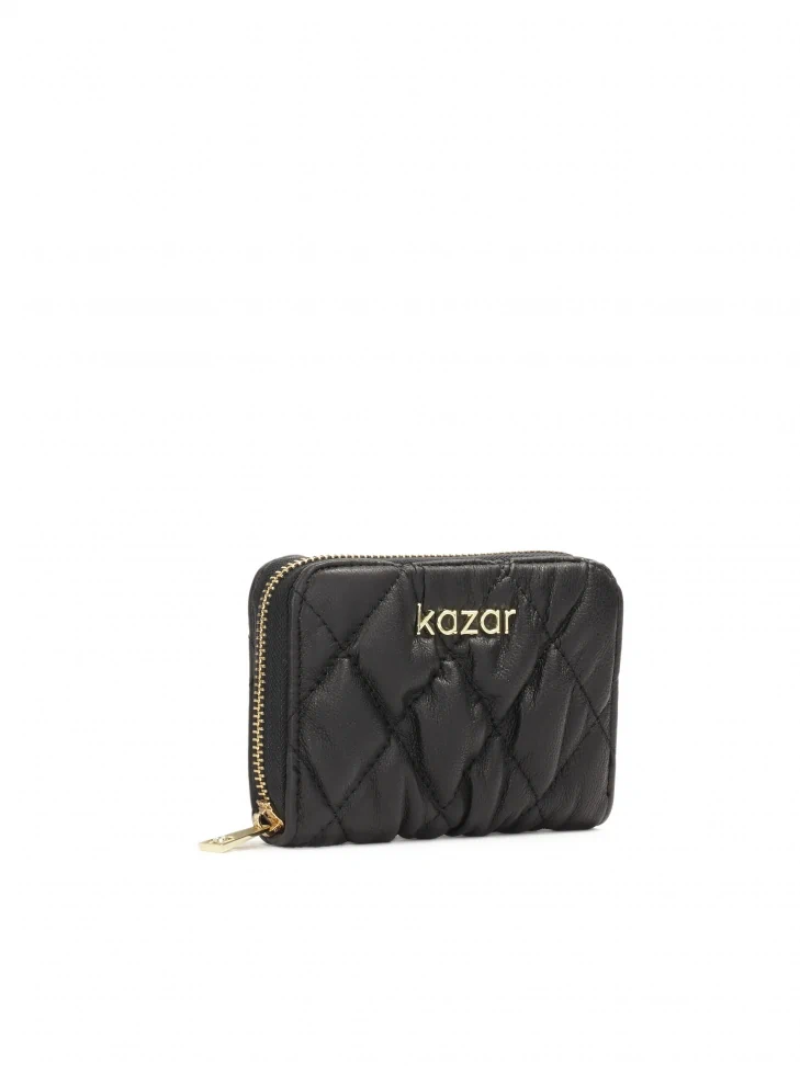 Kazar Soft Leather Wallet With Quilting
