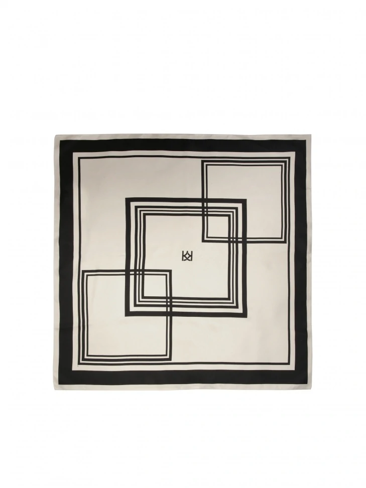 Kazar Square Silk Scarf