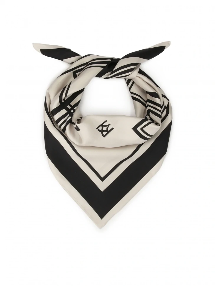 kazar Square silk scarf
