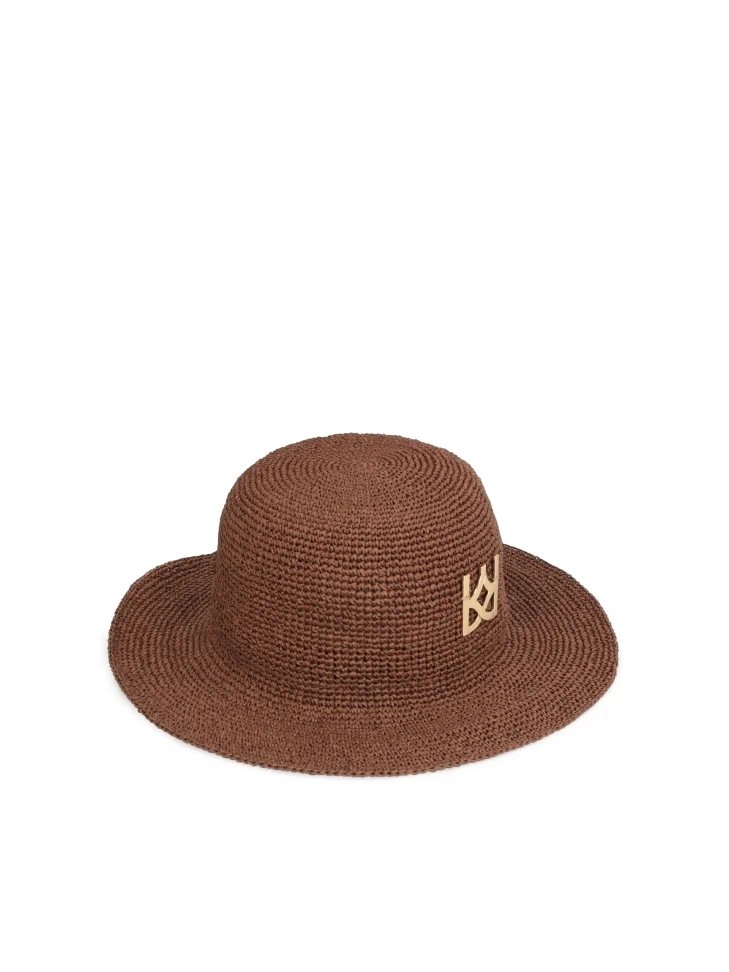 Kazar Straw Hat With A Monogram