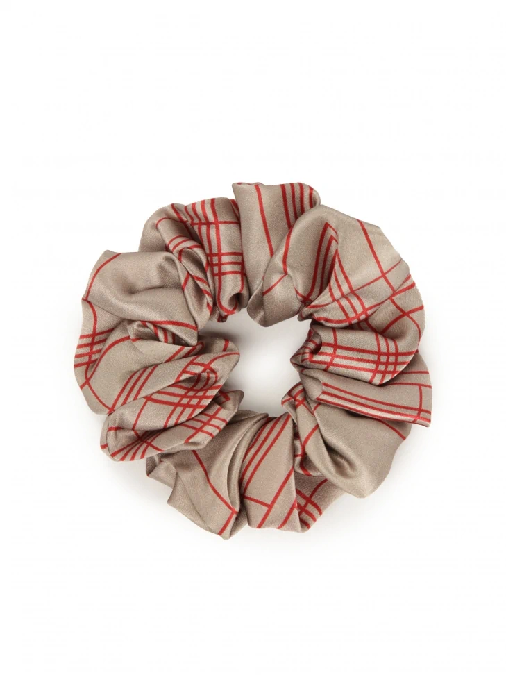 Kazar Striking Silk Satin Hair Elastic Band