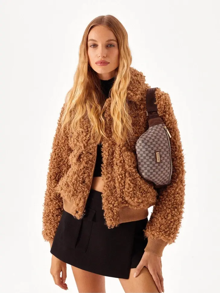 Kazar Stylish Monogrammed Belt Bag From KAZAR