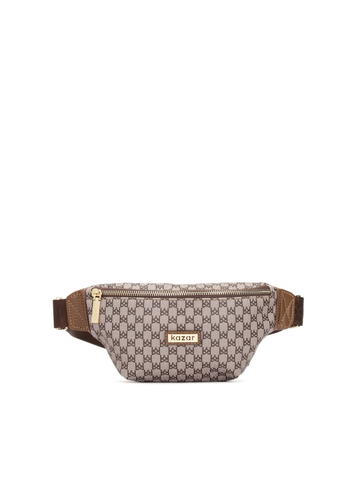 kazar Stylish monogrammed belt bag from KAZAR