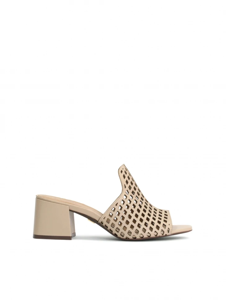 kazar Stylish mules with mesh cut-outs
