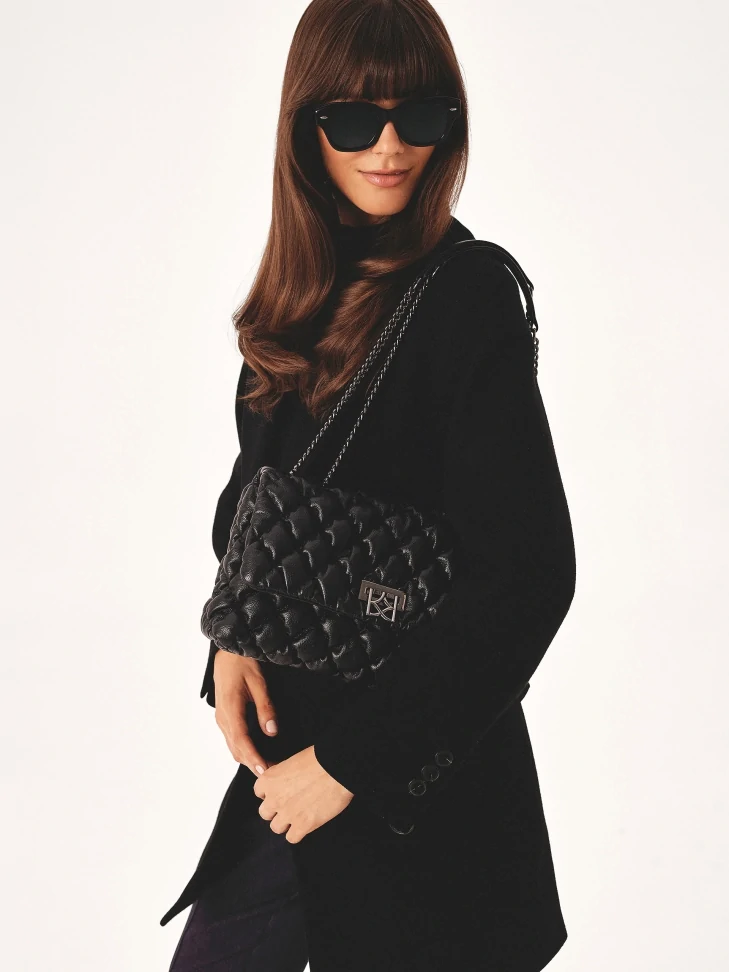 Kazar Stylish Soft Chain Handbag