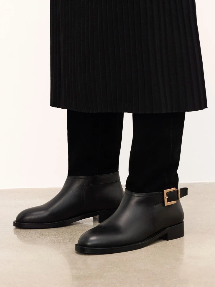 Kazar Suede And Smooth Leather Boot Type Boots