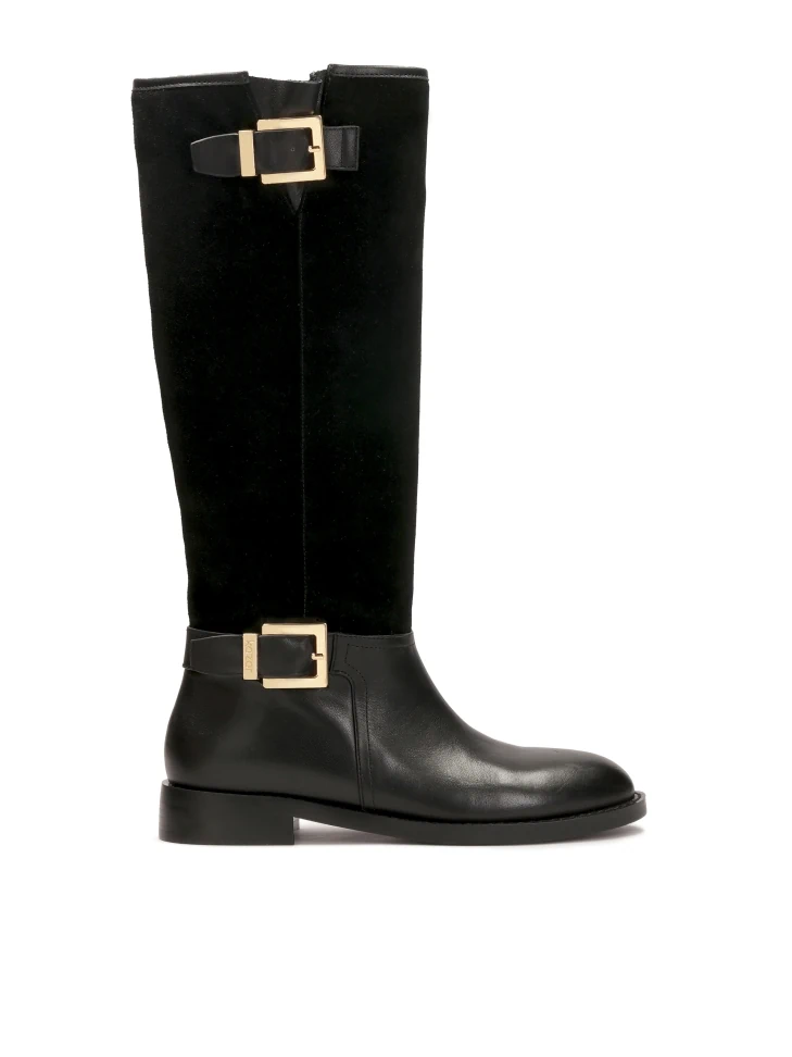 kazar Suede and smooth leather boot type boots