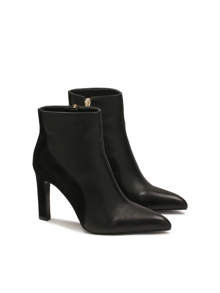 Kazar Suede And Smooth Leather Boots