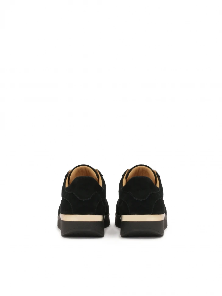 Kazar Suede Black Sneakers