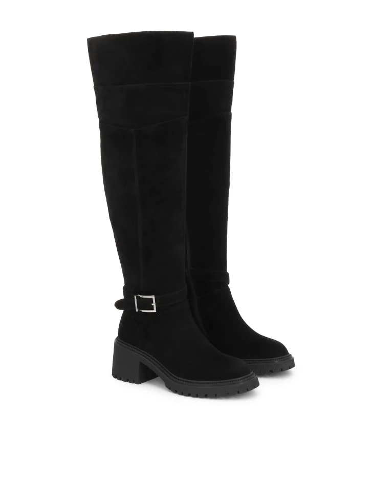 Kazar Suede Boots On Trep Sole