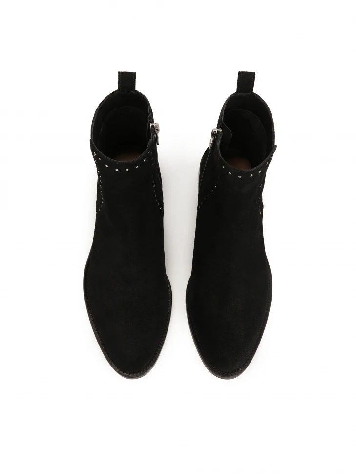 Kazar Suede Boots With Flat Sole