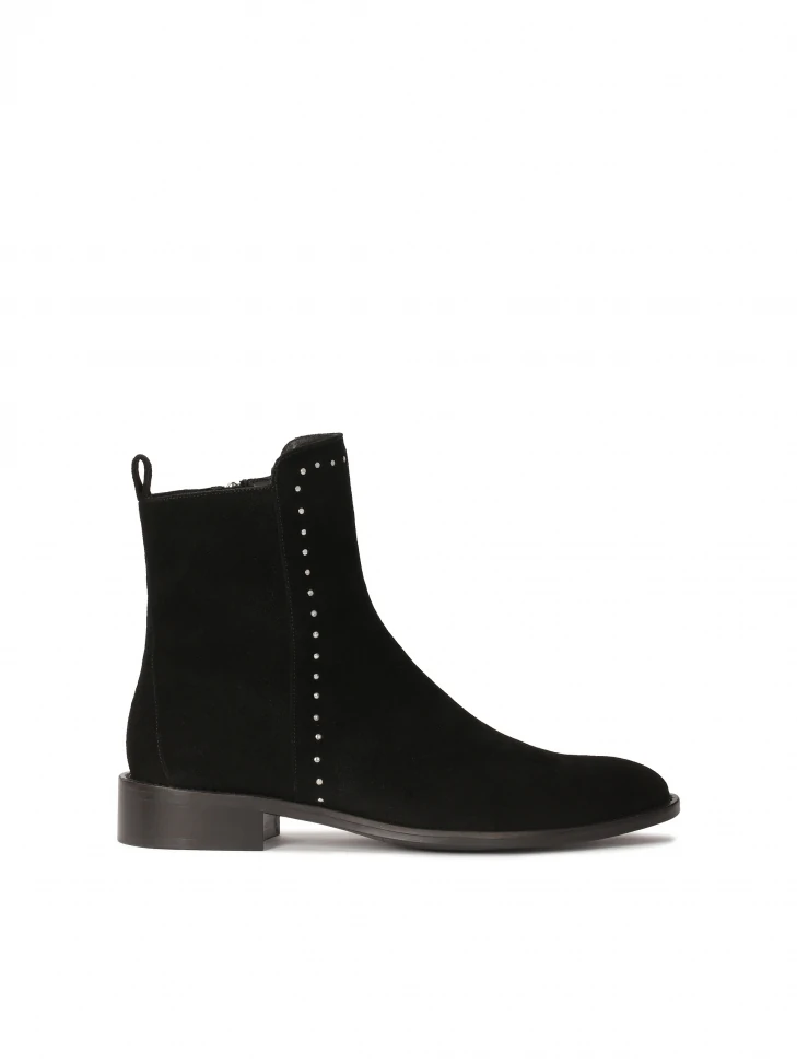 kazar Suede boots with flat sole