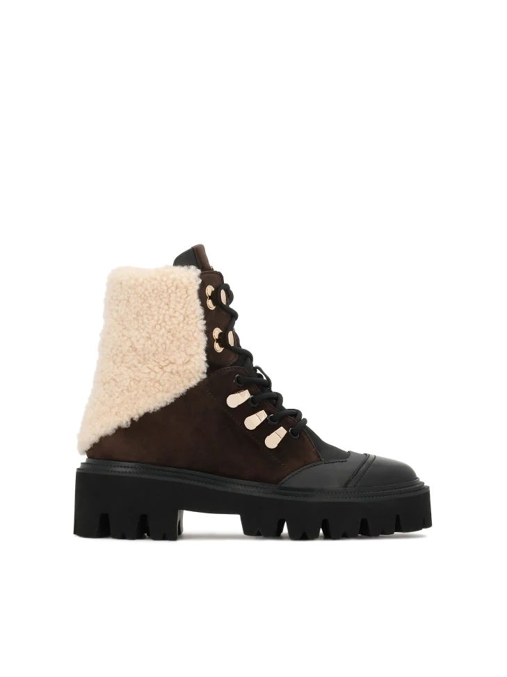 kazar Suede boots with sheep's wool