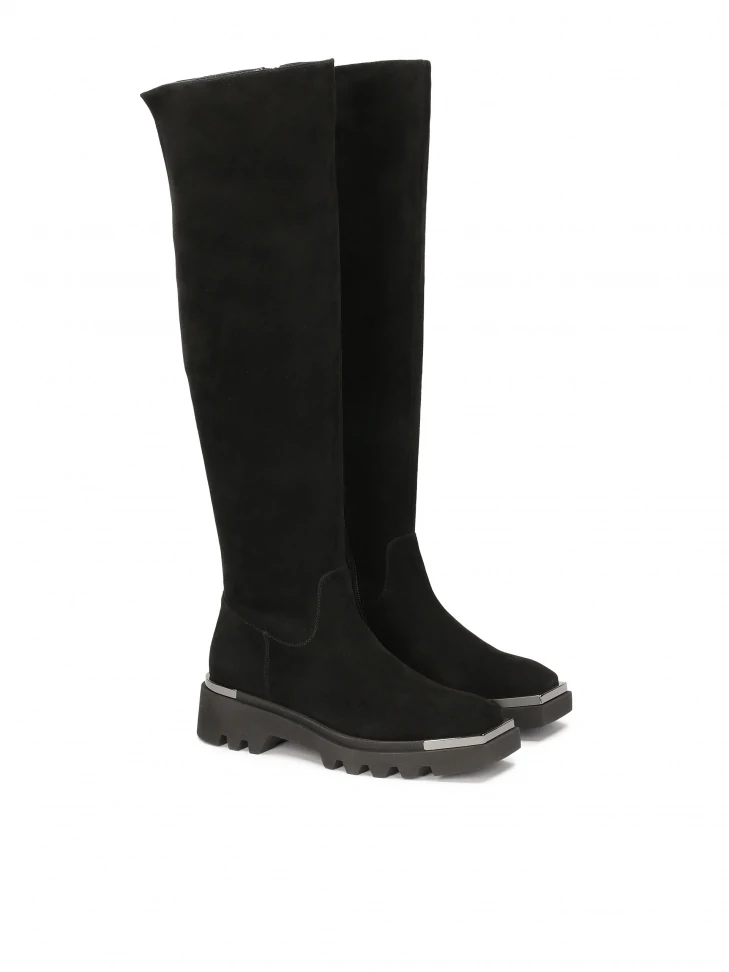 Kazar Suede Boots With Trep Sole