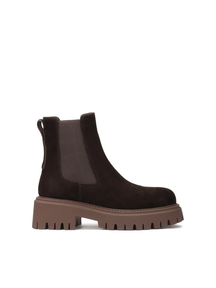 kazar Suede Chelsea boots