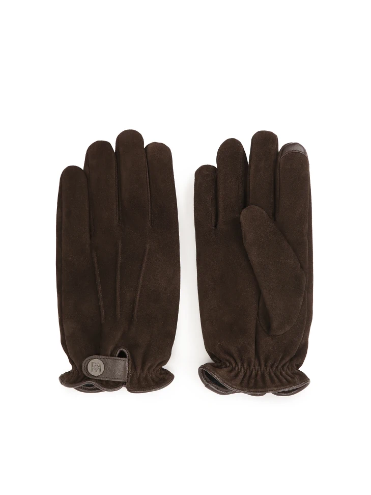 Kazar Suede Gloves With Touch Screen